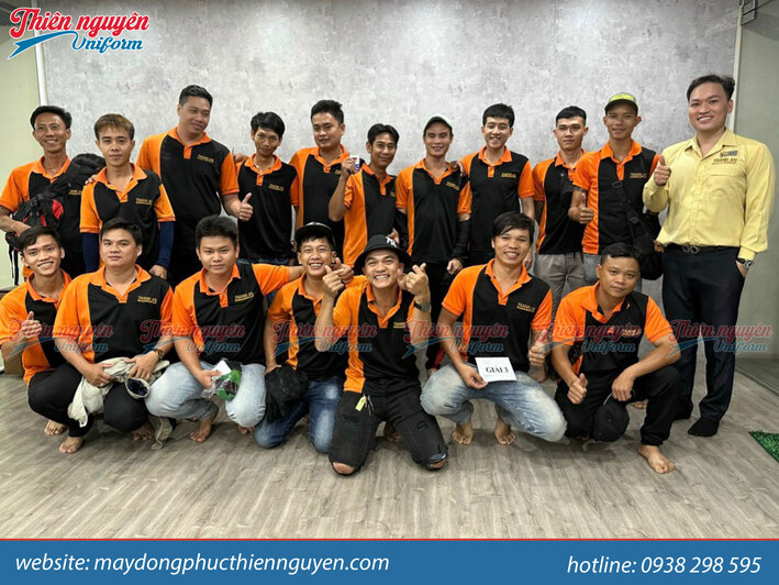 Mẫu áo polo đồng phục nhân viên Công Ty THÀNH AN GROUP