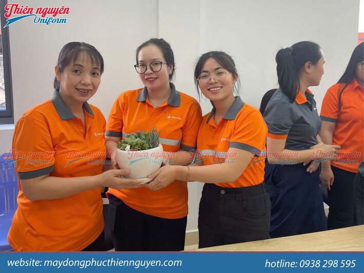 Mẫu áo polo đồng phục nhân viên Công Ty OLAM AGRI
