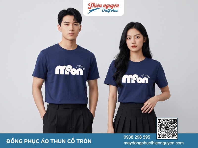 Lợi ích khi đặt may áo thun cổ tròn làm đồng phục