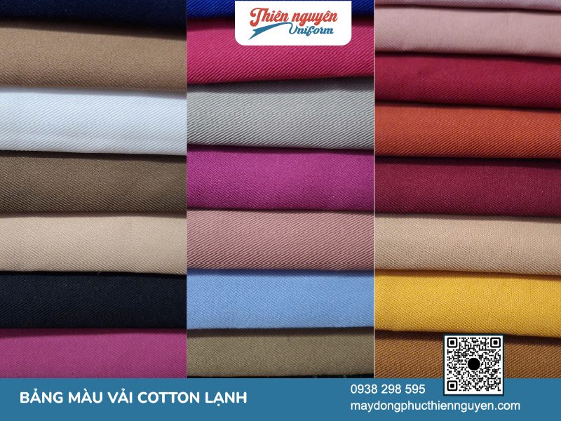 Chất liệu vải cotton lạnh