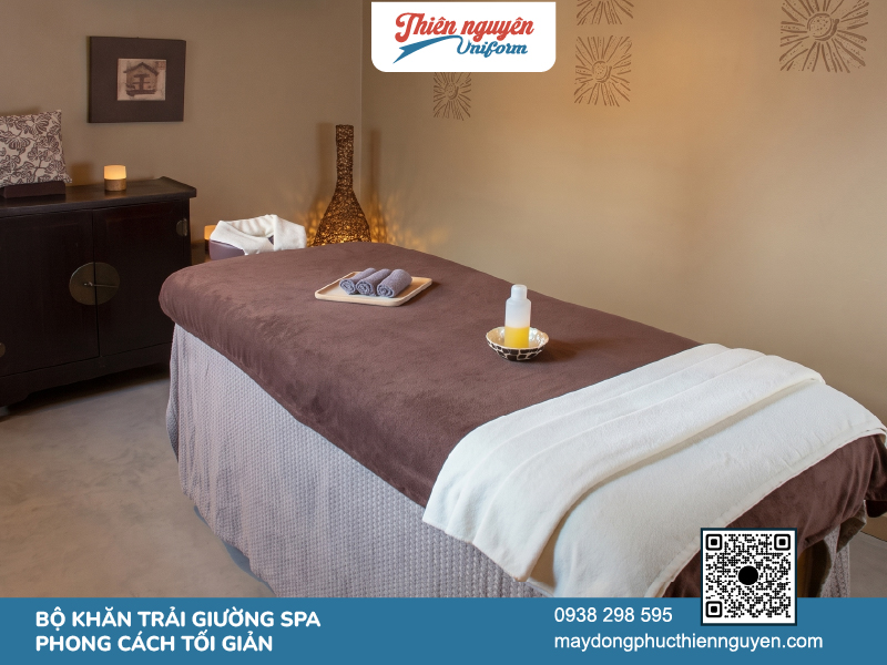 Khăn trải giường cho dịch vụ spa