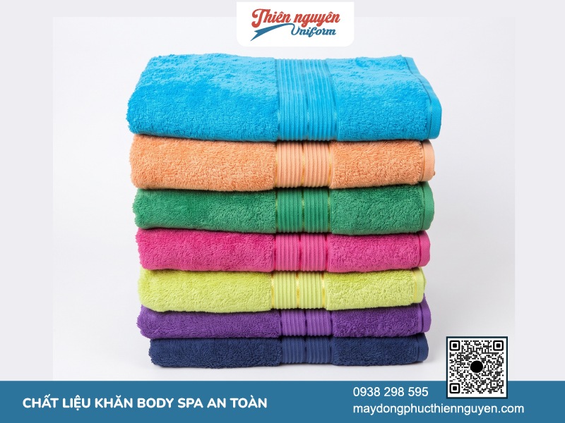 Màu sắc khăn quấn body spa