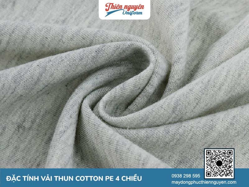 Ưu và nhược điểm của vải thun cotton PE 4 chiều