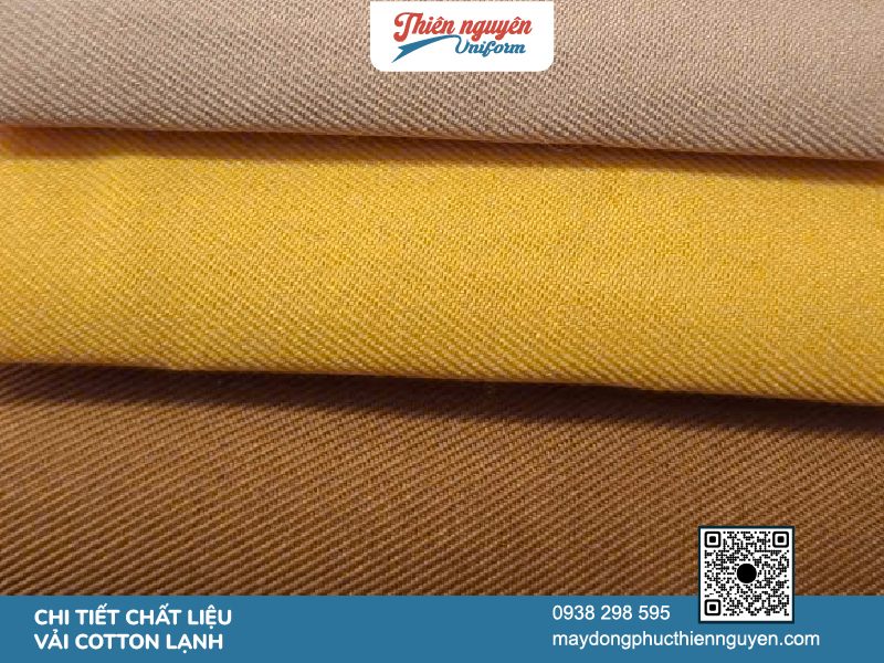 Chi tiết mẫu vải cotton lạnh