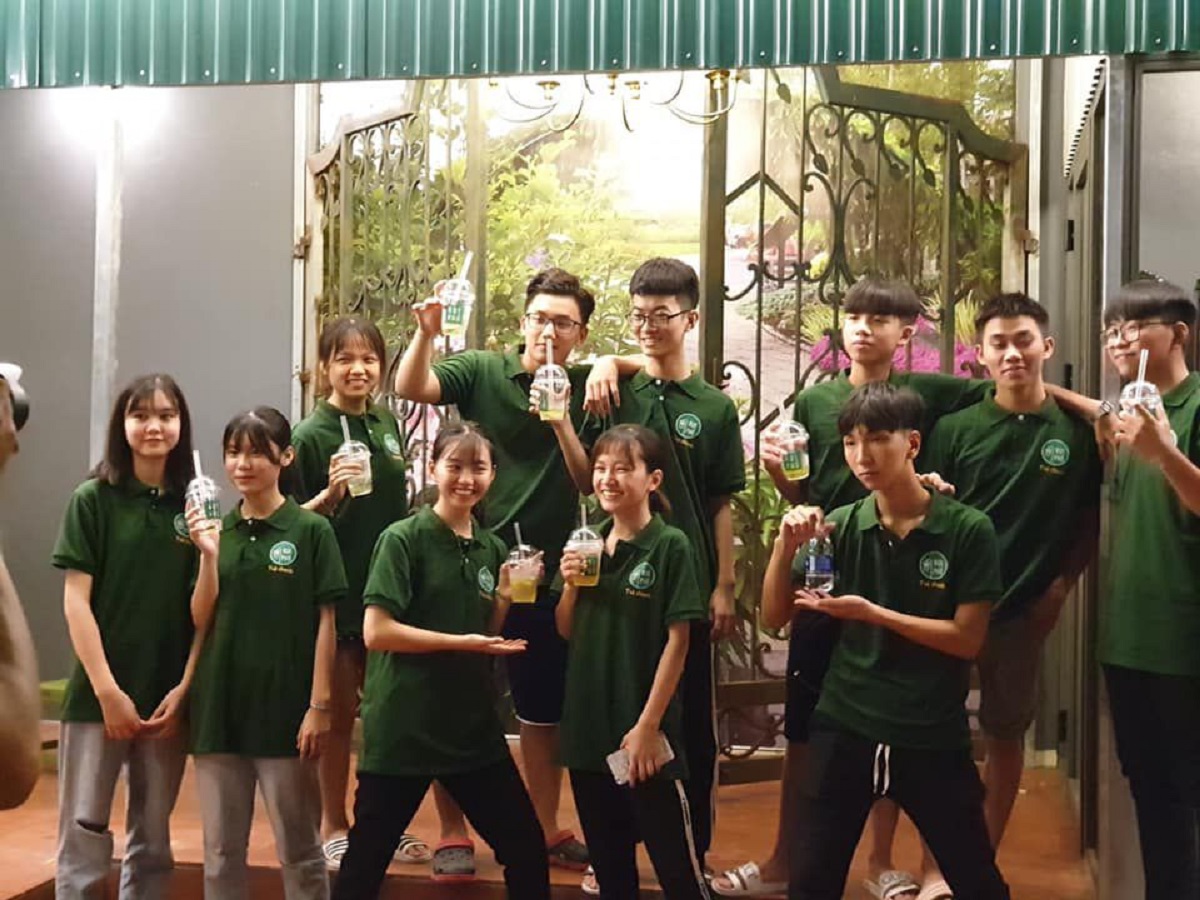 Chọn lựa đồng phục trà chanh 