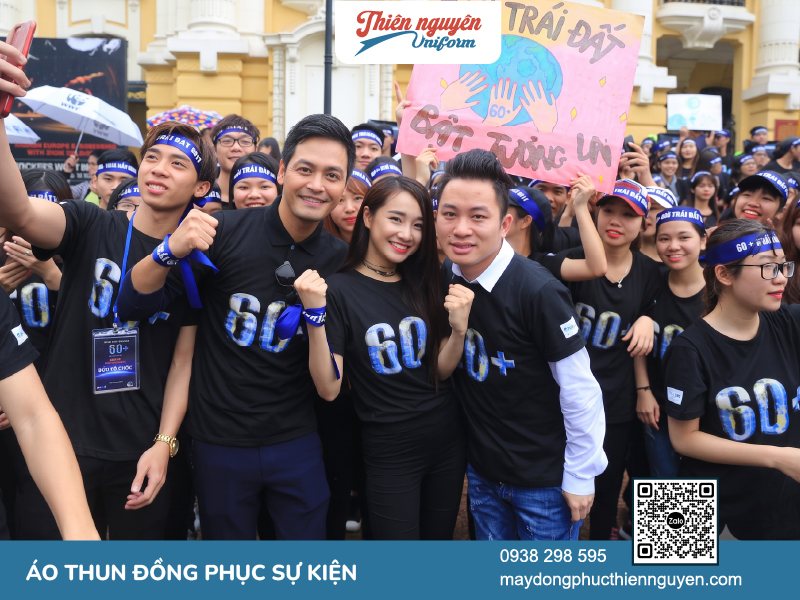 Đồng phục áo thun cho các sự kiện quy mô lớn doanh nghiệp