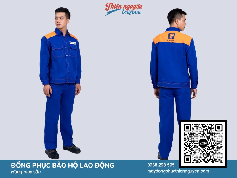 Mẫu đồng phục bảo hộ lao động cho nhân viên các trạm xăng dầu