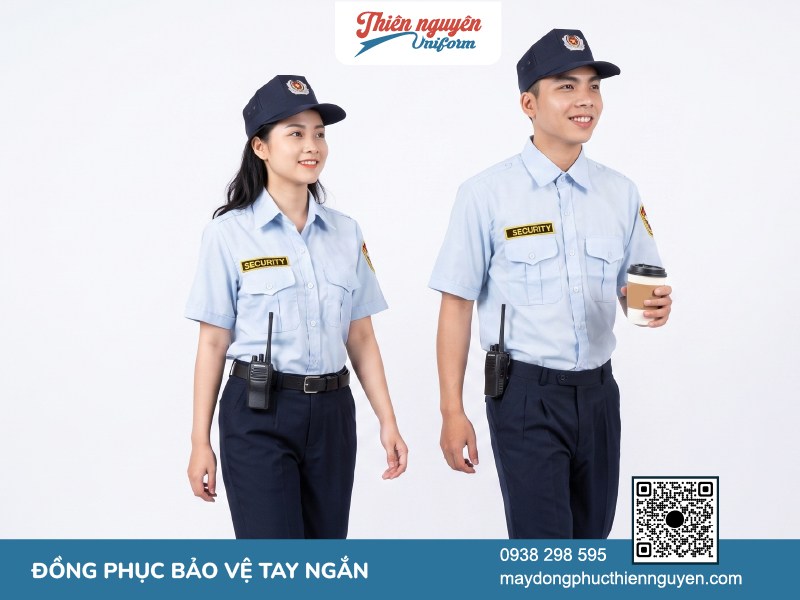 Bộ trang phục bảo vệ tay ngắn