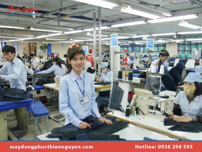 Những mẫu đồng phục công nhân may phổ biến