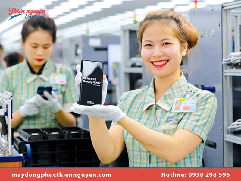 Lợi ích của đồng phục công nhân Samsung