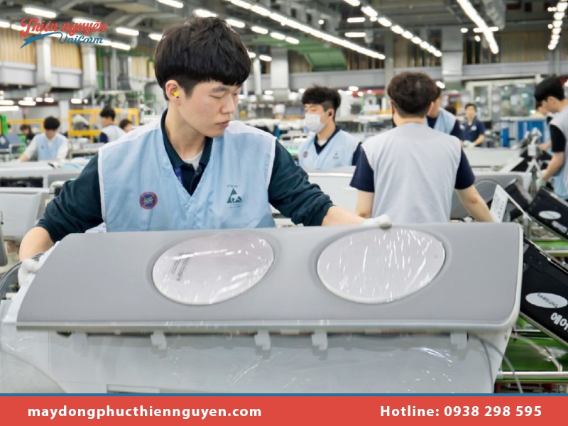 Địa chỉ may đồng phục công nhân bền đẹp, chất lượng