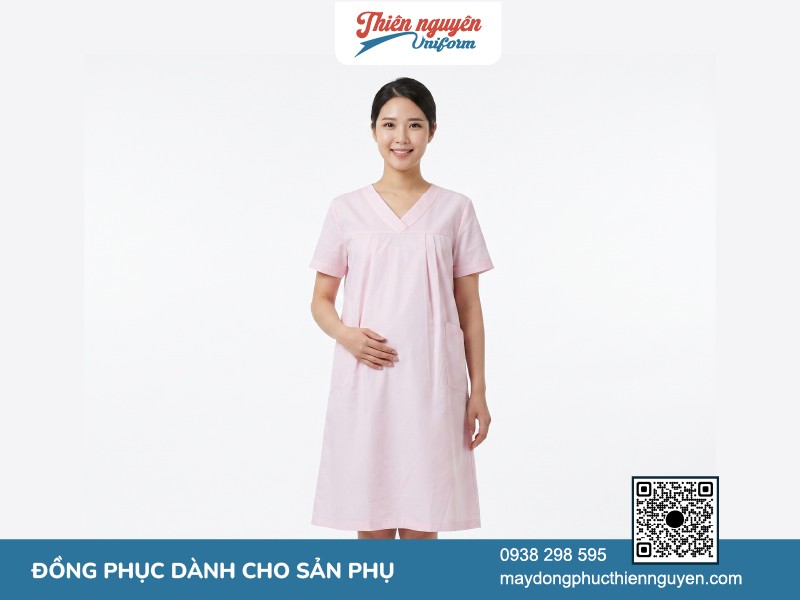 Bộ đồng phục đầm bầu cho sản phụ