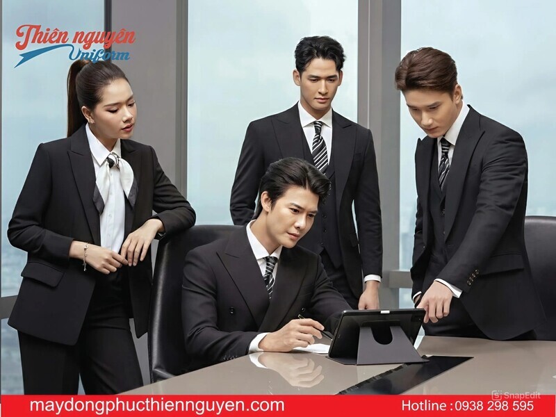 mẫu đồng phục khách sạn dành cho bộ phân quản lý - Thiên Nguyên uniform