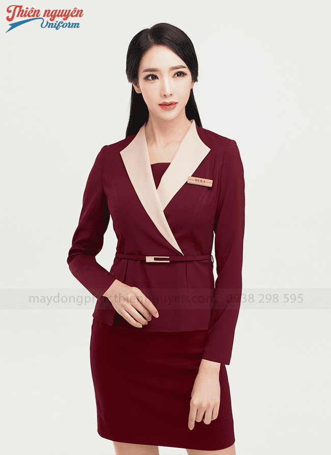 đồng phục lễ tân phòng khám