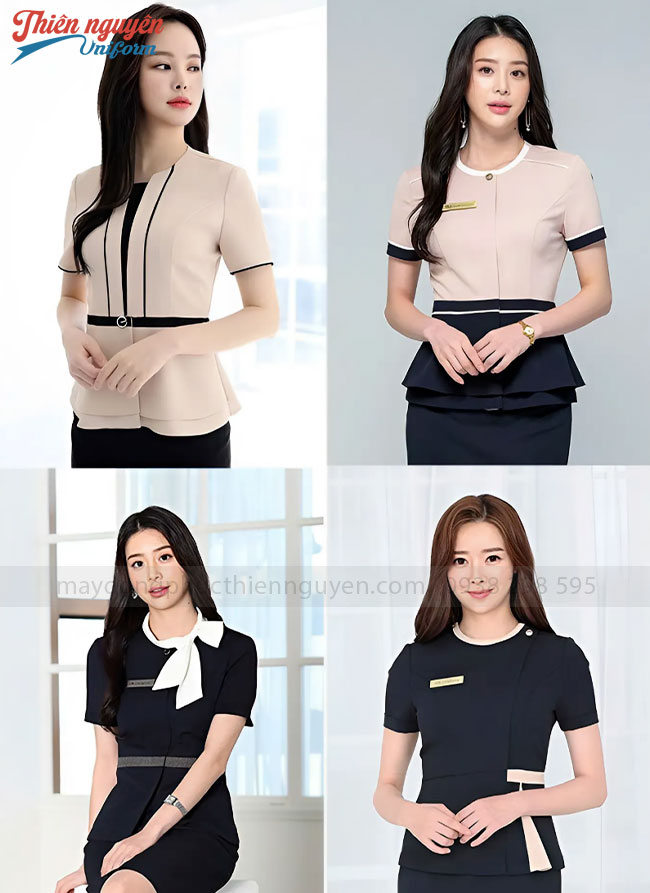 đồng phục lễ tân khách sạn 5 sao
