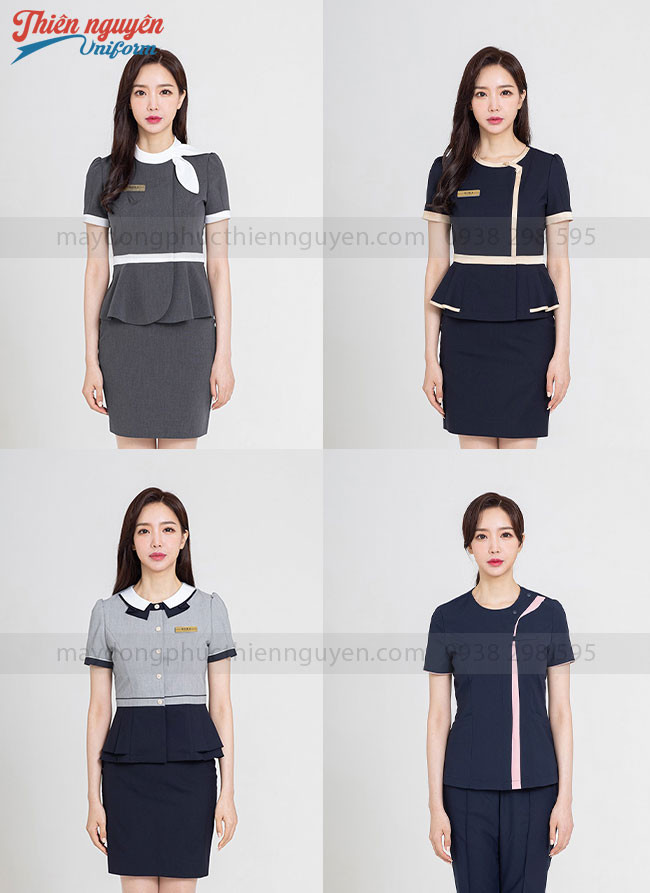đồng phục lễ tân khách sạn 5 sao