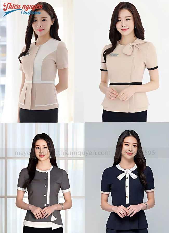 đồng phục lễ tân khách sạn 5 sao