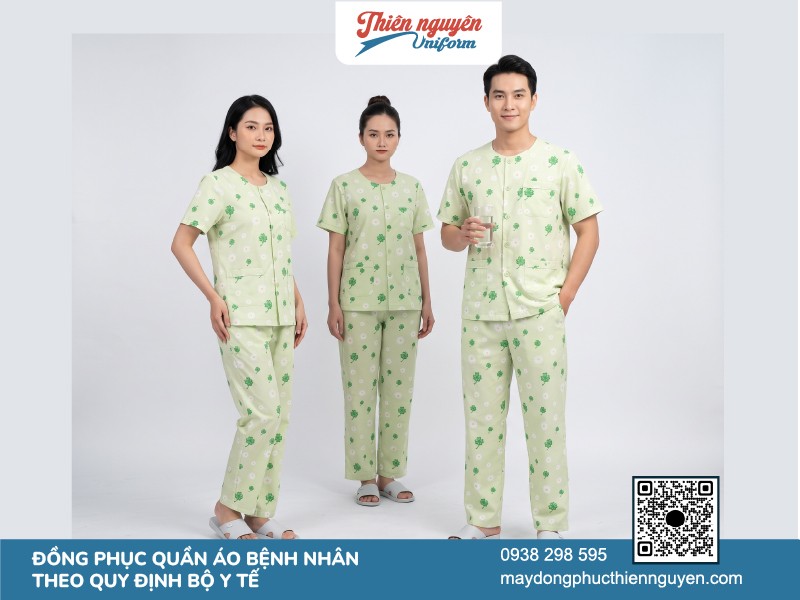 Đồng phục bệnh nhân thăm khám tại các bệnh viện phòng khám