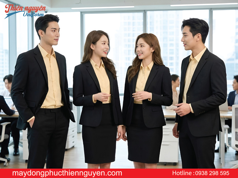 mẫu áo vest đồng phục công ty CMU Logistics