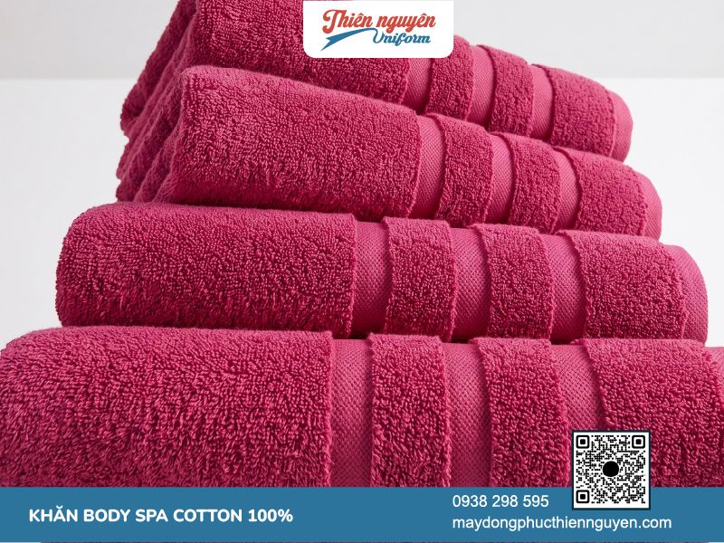 Mẫu khăn cao cấp cho các spa thẩm mỹ viện