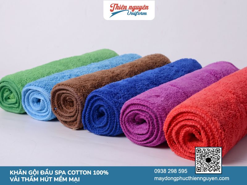 Kích thước khăn gội đầu spa