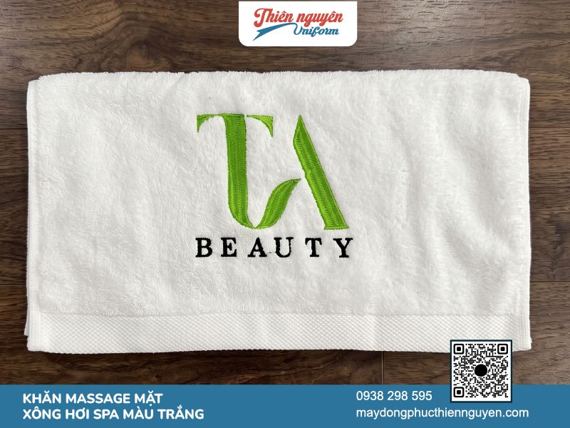 Kích thước tiêu chuẩn cho mẫu khăn xông hơi spa tấm hình chữ nhật