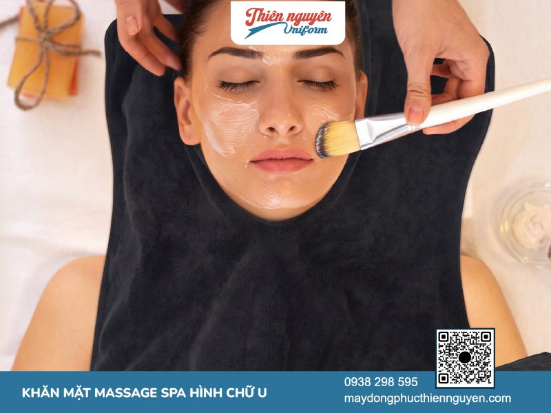 Thiết kế hình chữ U ôm vằ vặn theo đường cong của khuôn mặt và cổ