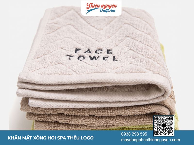 Chất liệu cotton của khăn đắp mặt xông hơi cho các tiệm spa làm đẹp