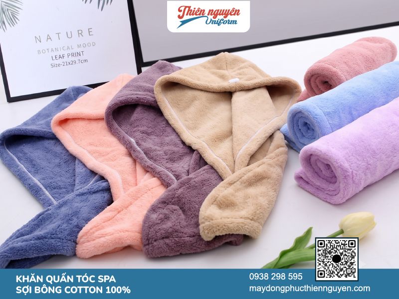 Khăn quấn tóc spa cao cấp