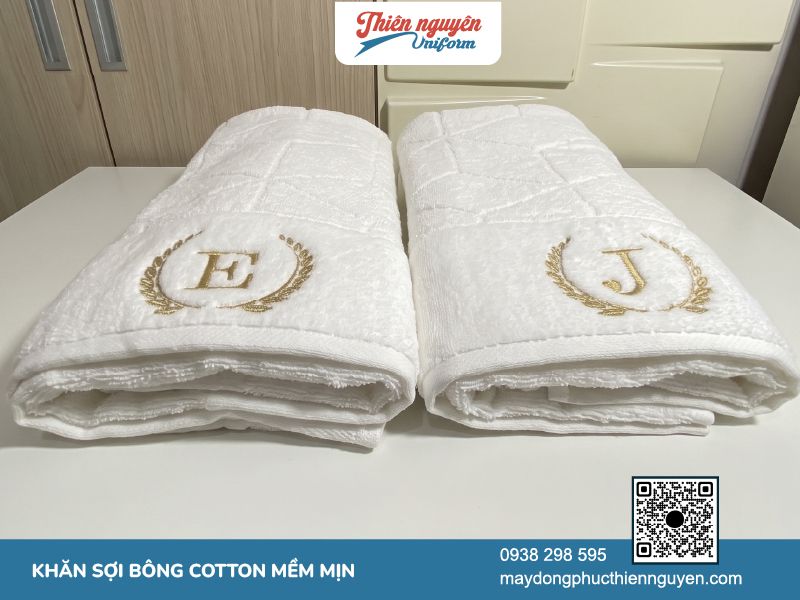 Khăn sợi bông mềm mịn của dòng khăn xông hơi spa