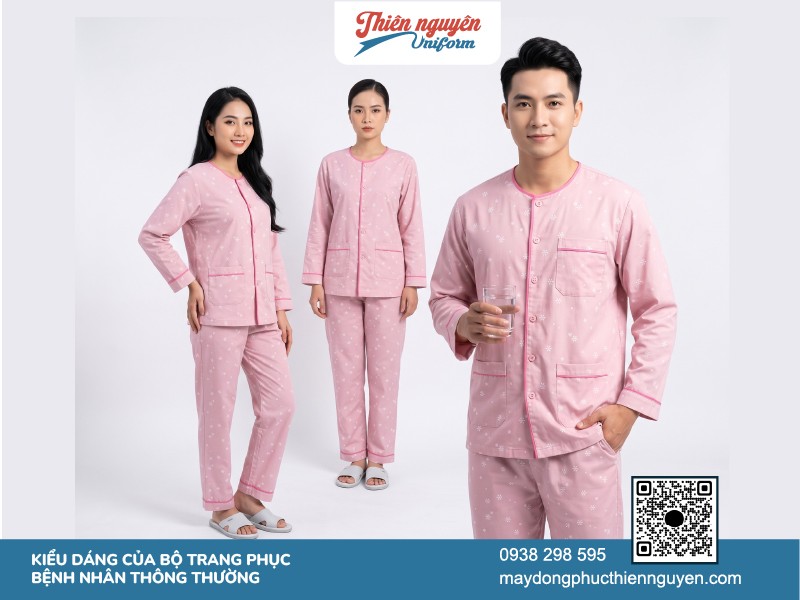 Đồng phục bệnh nhân thông dụng