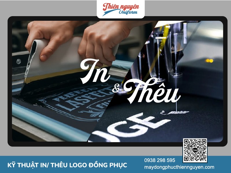 Công nghệ in thêu lên đồng phục trên thị trường hiện nay