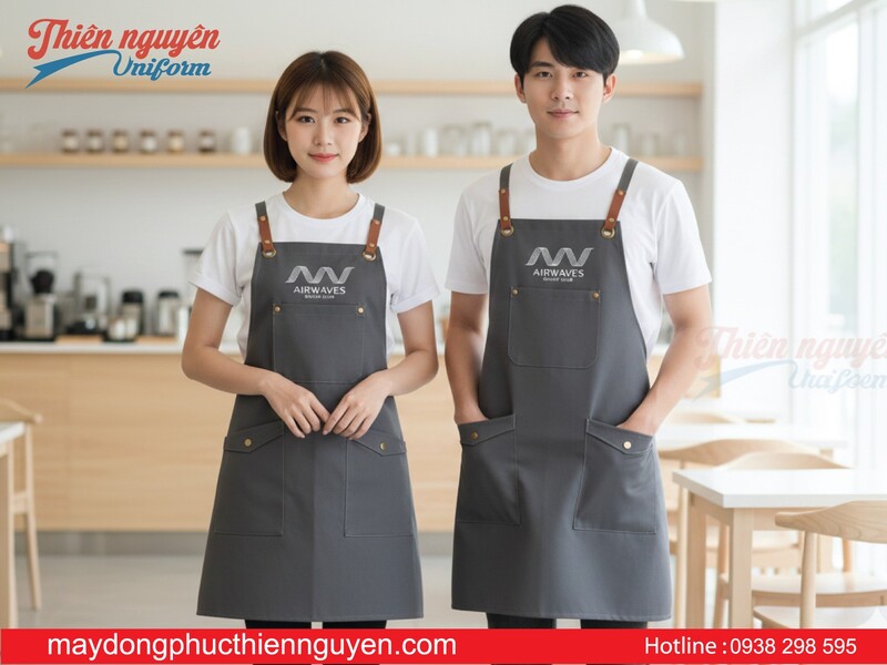 mẫu đồng phục tạp dề pha chế bartender đẹp