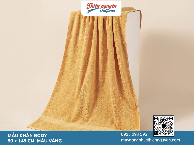Tông màu khăn body spa đa dạng theo màu sắc của thương hiệu