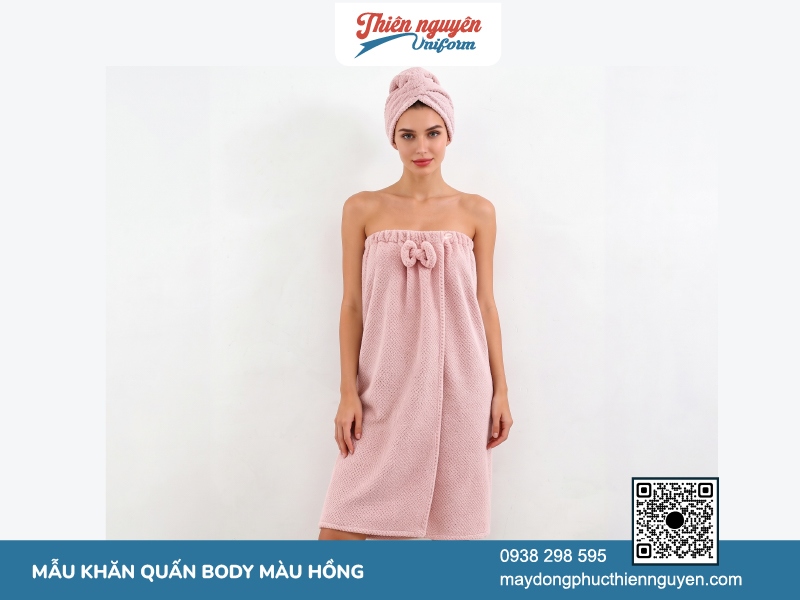 Mẫu khăn body spa cao cấp
