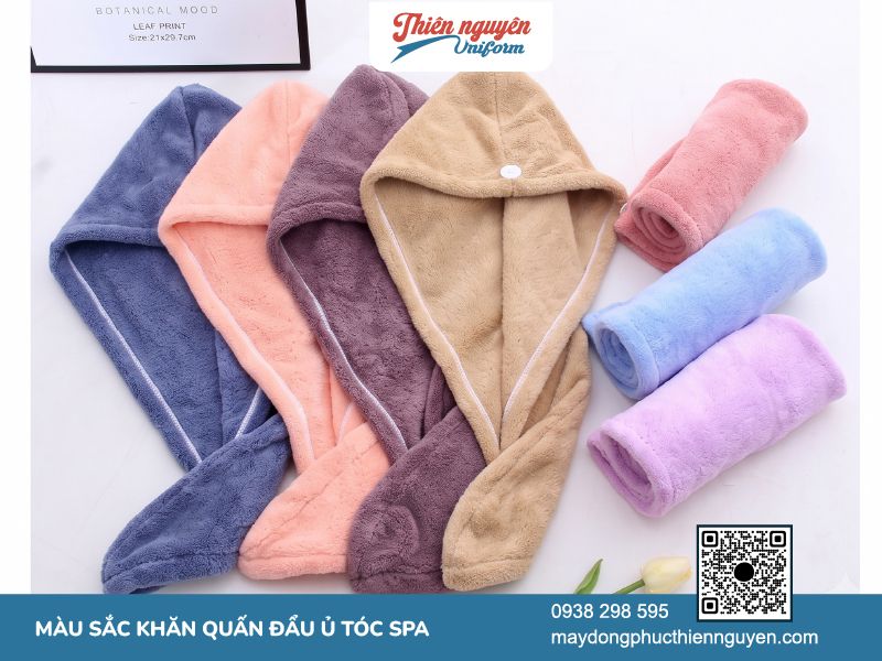 Mẫu quấn tóc spa cho các tiệm salon, thẩm mỹ viện
