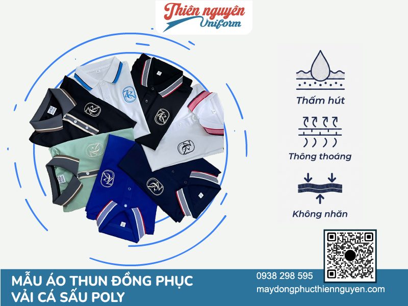 Mẹo bảo quản đồng phục áo thun được bền lâu