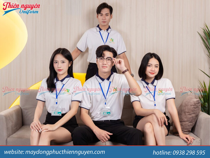 may áo thun đồng phục cao cấp