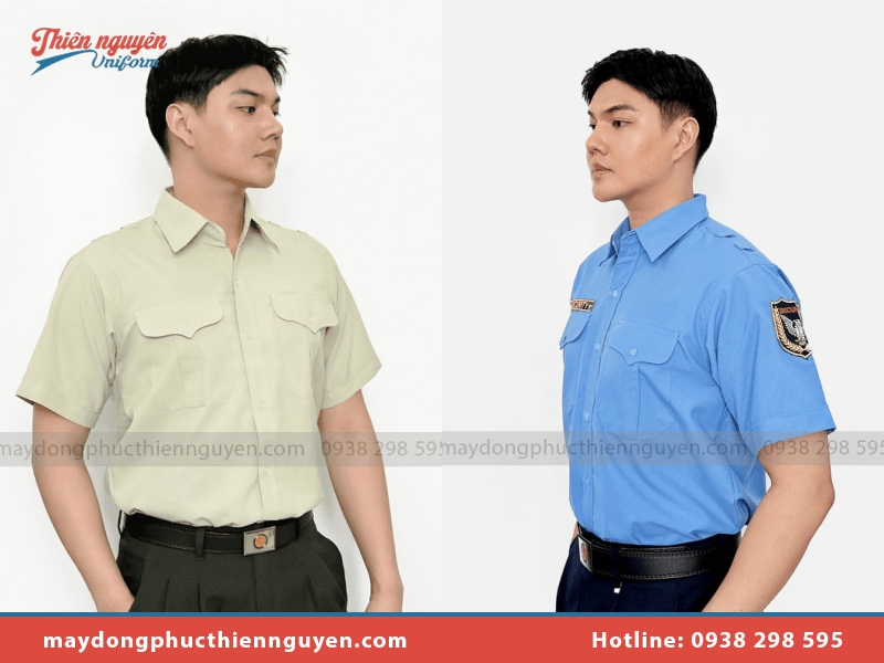 Các chất liệu phổ biến để may đồng phục bảo vệ