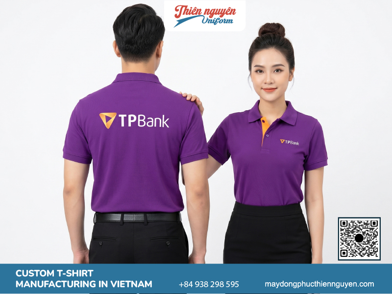 Logo displacement in front and back on t-shirt