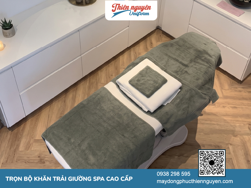 Khăn trải giường phong cách tối giản
