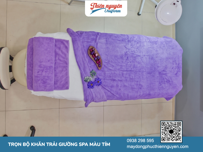 Khăn trải giường spa cao cấp nâng tầm trải nghiệm khách hàng