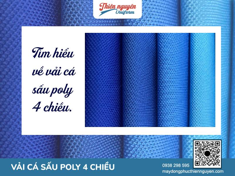 Tìm hiểu chất liệu vải cá sấu poly 4 chiều