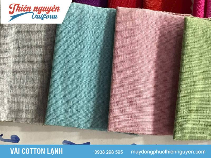 Mẫu vải cotton lạnh