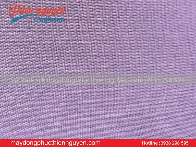 Vải kate silk màu tím