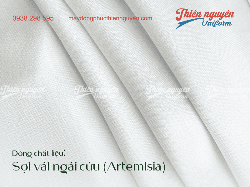 Chi tiết về  dòng vải có chất liệu sợi ngải cứu