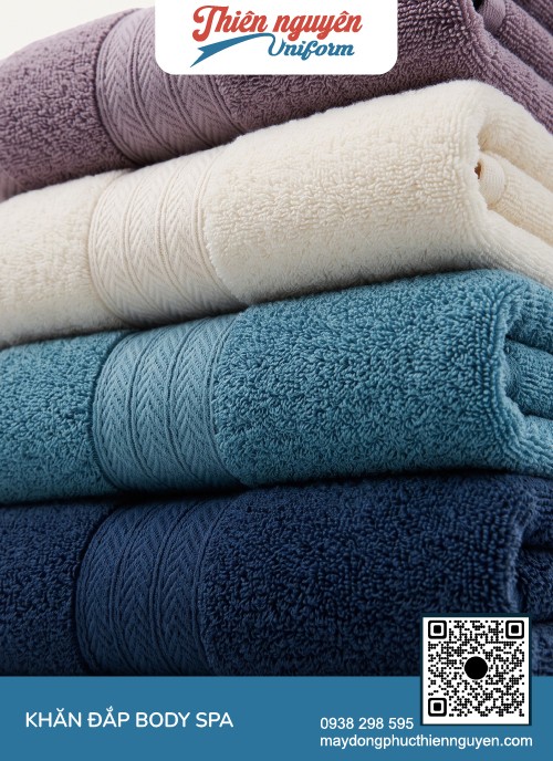 Mẫu khăn tắm cỡ lớn cotton 70x140cm