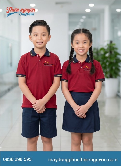 Đồng phục học sinh tiểu học trường quốc tế Đức