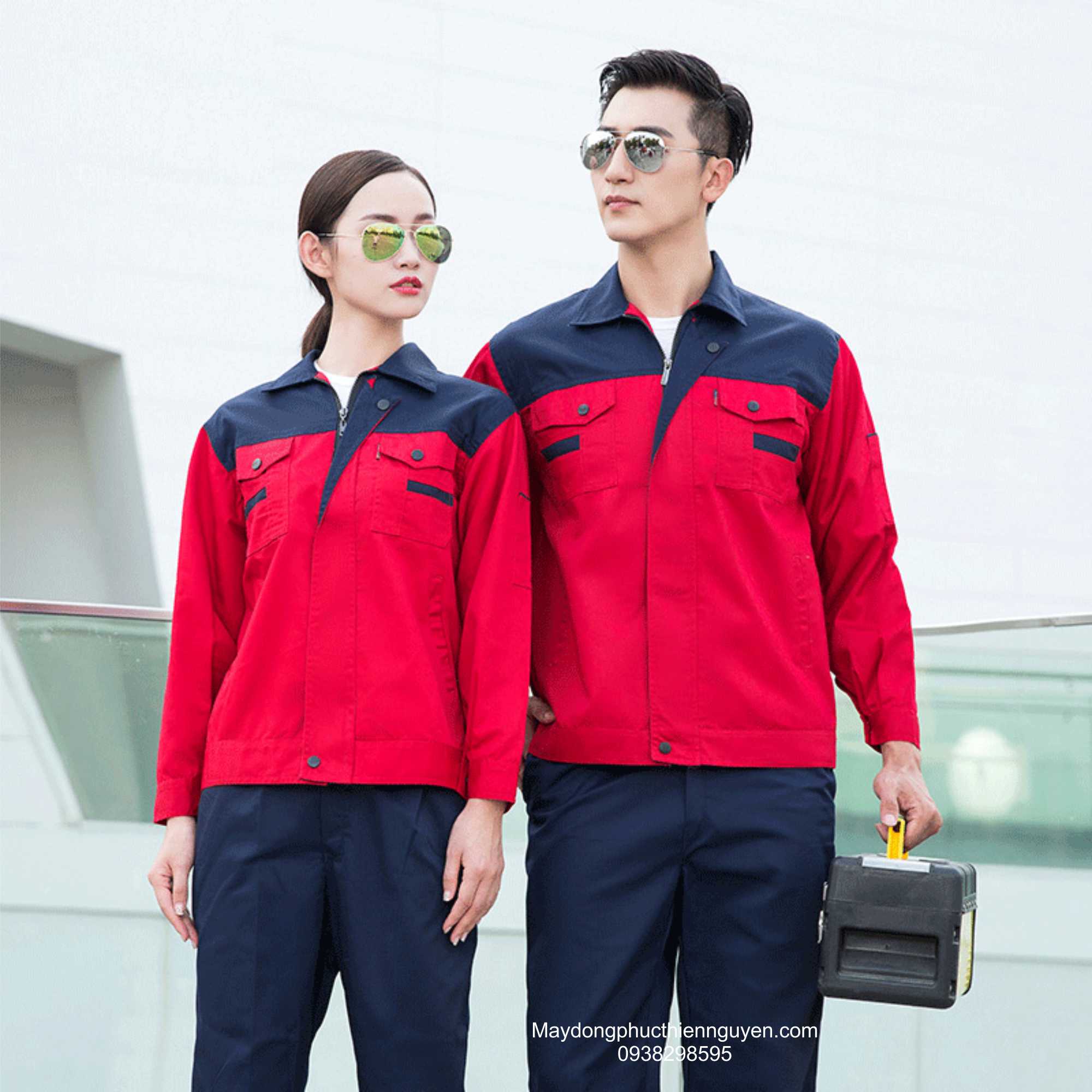 Đồng phục bảo hộ lao động mẫu 002