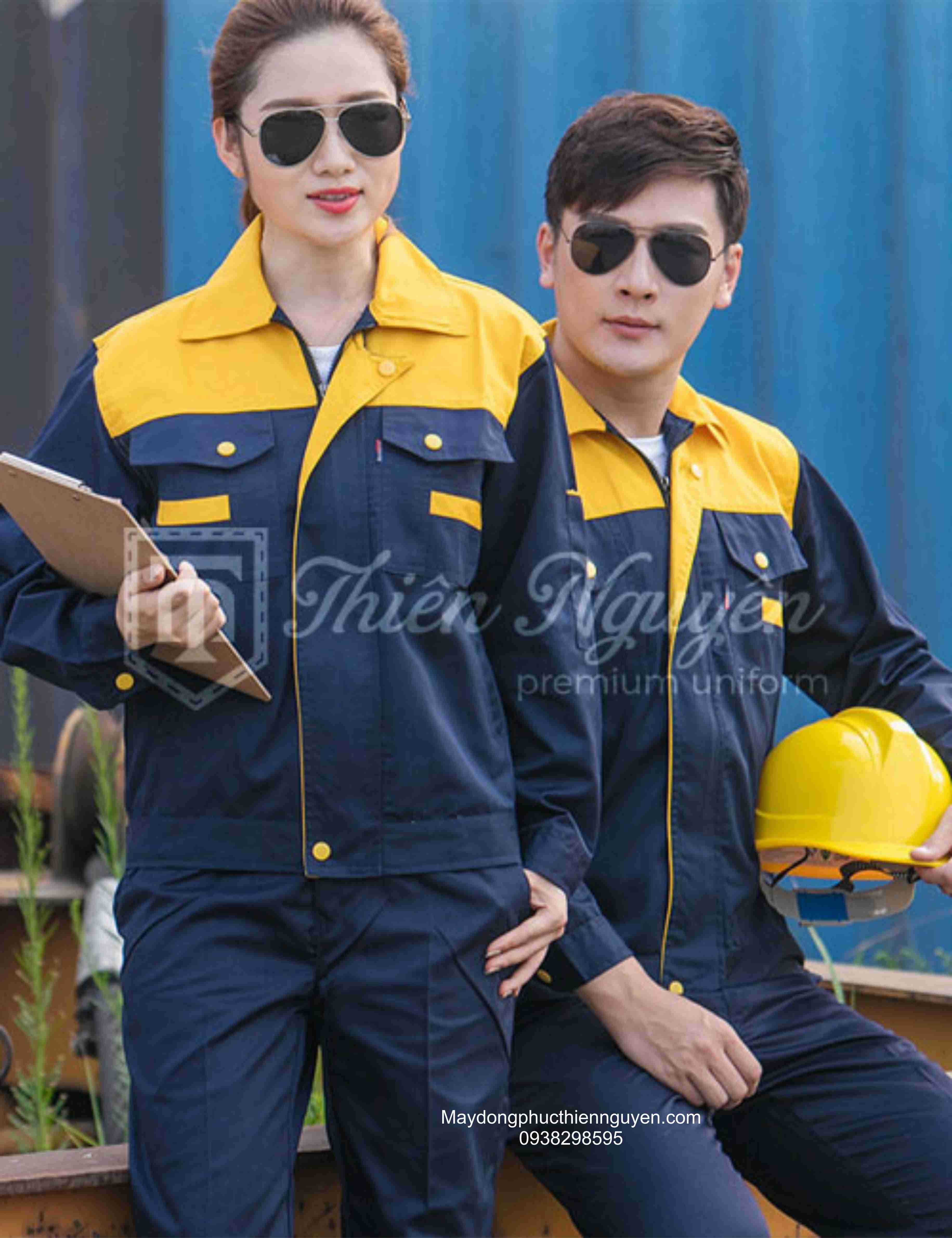 Đồng phục bảo hộ lao động mẫu 015